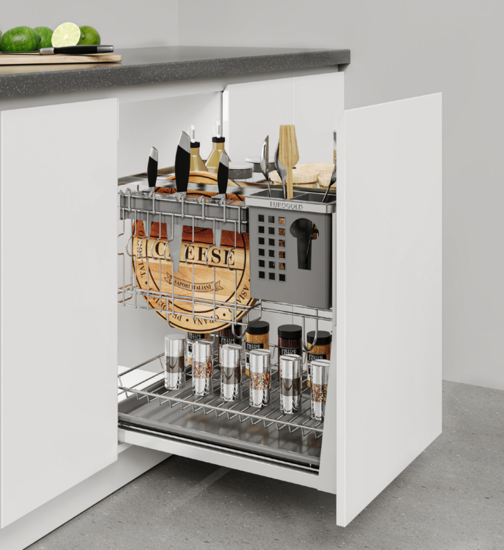 Kệ gia vị, giao thớt _Sora Kitchen