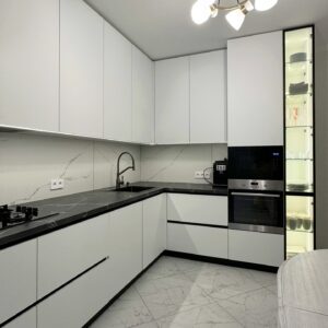 Tủ bếp MDF phủ Melamien Sora Kitchen