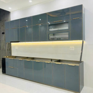 Tủ bếp cánh kính one - Sora Kitchen